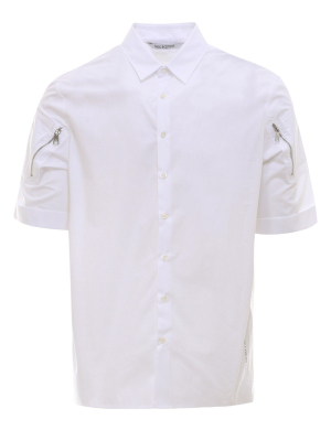 Neil Barrett Zip Pocket Short Sleeve Shirt