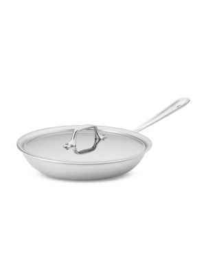 All-clad D3 Tri-ply Stainless-steel Traditional Covered Fry Pan