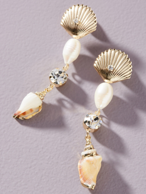 Dannijo Marin Pearl Drop Earrings