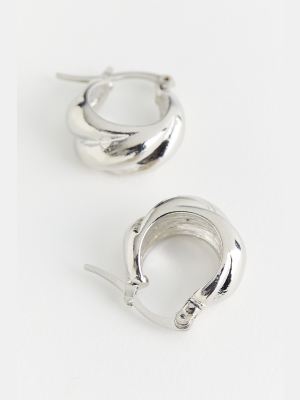 Molly Mini Twist Hoop Earring