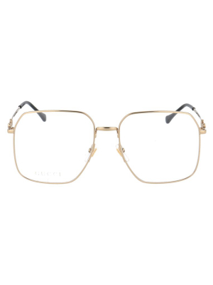 Gucci Eyewear Square Frame Glasses