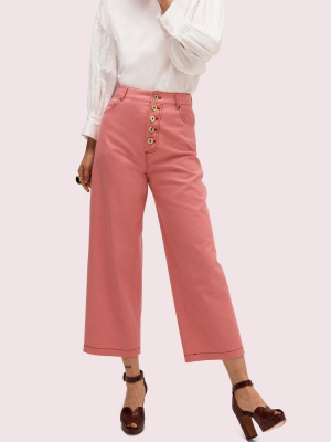 Heather Basket Weave Pant