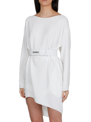 Dsquared2 Belted Long Sleeve Dress