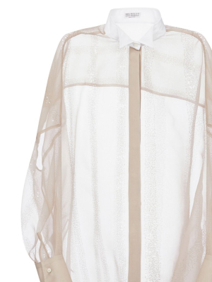 Brunello Cucinelli Sheer Shirt