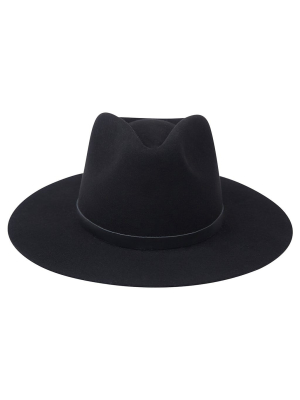 Casablanca Black Wool Hat