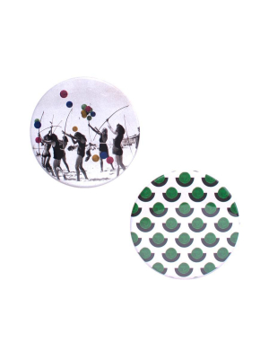 Archerie Button Mirror Set Design By Odeme