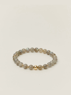 Spiritus Stones Higher Transformation Bracelet With Labradorite & 14k Gold