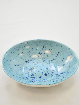 Porcelain Splatter Breakfast Bowl