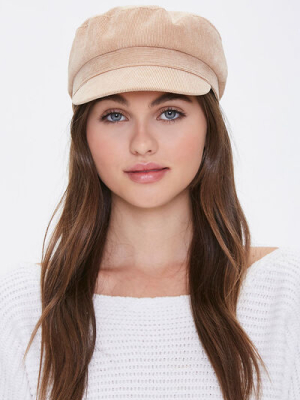 Corduroy Cabbie Hat