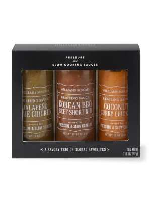 Williams Sonoma Pressure & Slow Cooking Sauce Gift Set