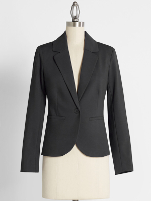 Timeless Tailoring Blazer