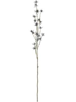 Sullivans Artificial Eryngo Spray 36"h Purple Flowers