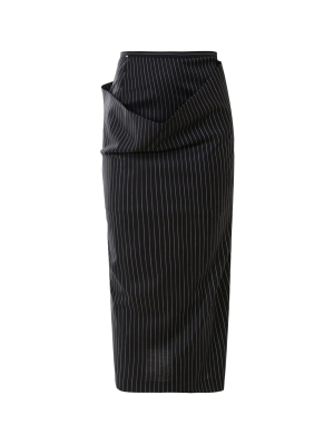 Sportmax Striped Pencil Skirt