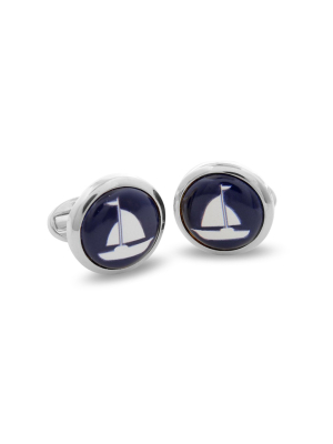 Sailing Boat Cufflinks