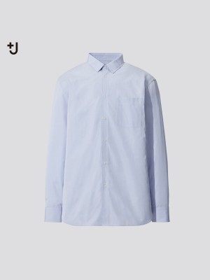 Men +j Supima Cotton Regular-fit Long-sleeve Shirt