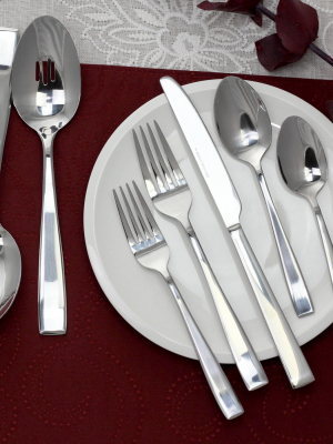 Studio Cuisine 62pc Stainless Steel Delancy Silverware Set