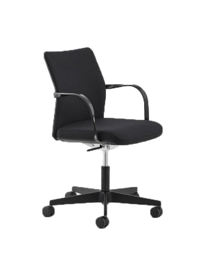 Mn1 Chair - 5-star Base, Fully Upholstered