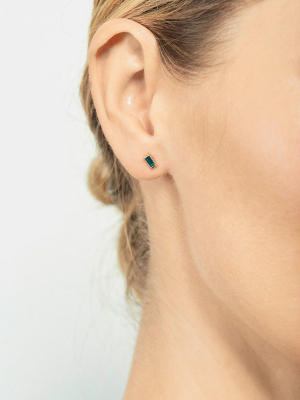 Galana Emerald Stud Earring