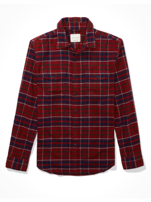 Ae Super Soft Flannel Shirt