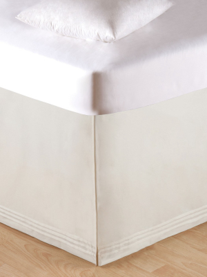 C&f Home Soft White Tailored Bed Skirt