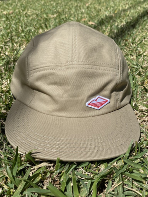 Travel Cap, Khaki Cotton Twill