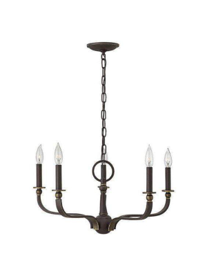 Rutherford Chandelier Oil Rubbed Bronze