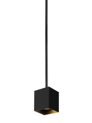 Exo 6 Pendant In Matte Black/black By Sean Lavin