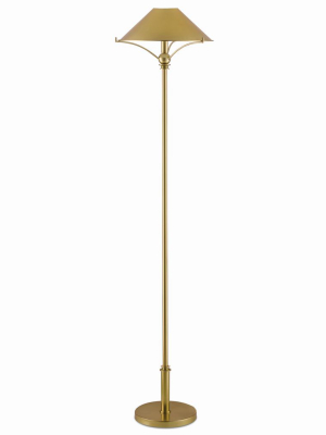 Maarla Brass Floor Lamp