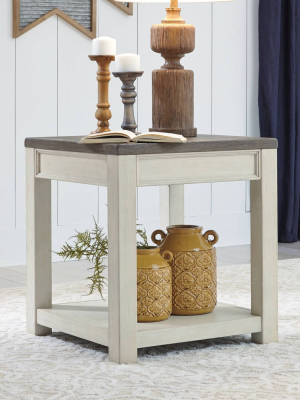 Bolanburg End Table Brown/white - Signature Design By Ashley