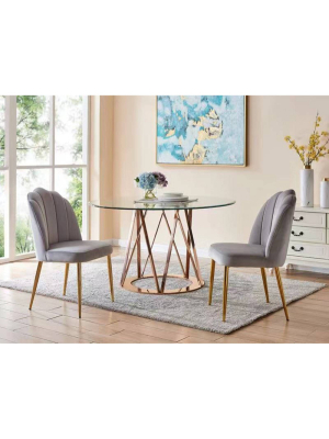 Set Of 2 Cherisa Dining Chair - Chic Home Design