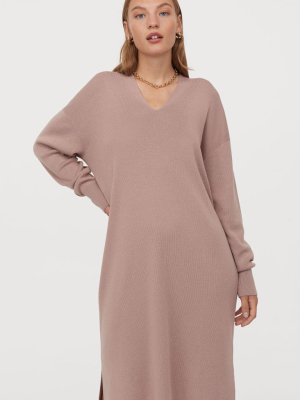 Fine-knit Dress