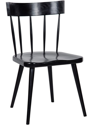 Esme Chair, Hand Rubbed Black