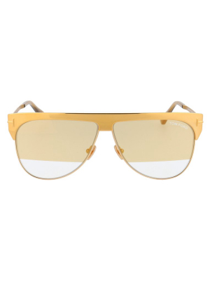 Tom Ford Eyewear Winter Shield-frame Sunglasses