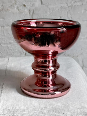 Mid 20th Century Mercury Glass Vase