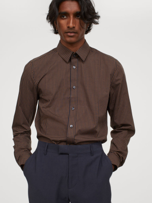 Slim Fit Easy-iron Shirt