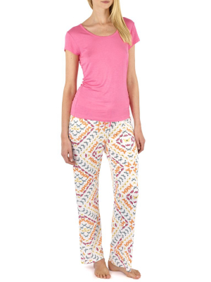 Butterfly Tee Crop Pant Set