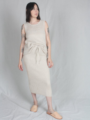 Rib Skirt Sand