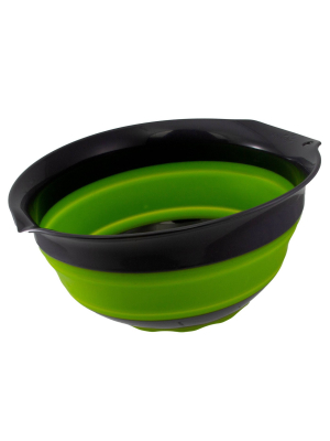 Squish 5qt Collapsible Bowl Green/gray