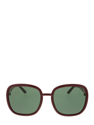 Gucci Eyewear Square Frame Sunglasses