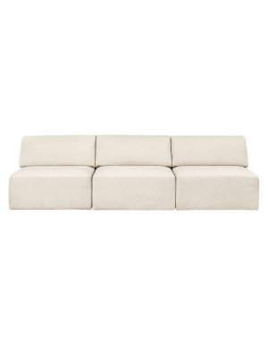 Wonder 3-seater Armless Sofa