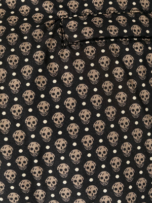 Alexander Mcqueen Skull Patterned Swim Shorts