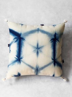 Indigo Shibori 16" Pillow