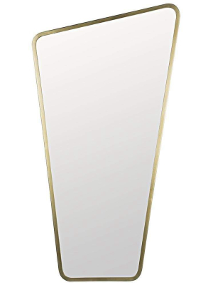 Noir Juliet Metal With Brass Mirror