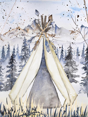 Rustic Mountain Tent