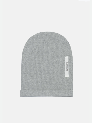 Booso Kids Beanie - Grey Marl