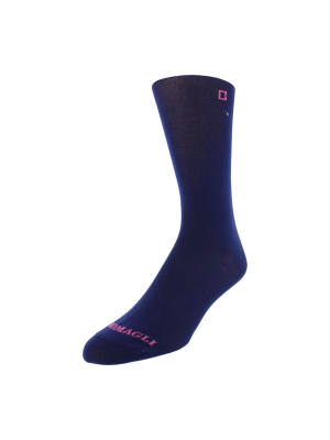 Men's Solid Dress Socks - Blue