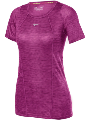 Mizuno Women's Alpha Vent Running Tee