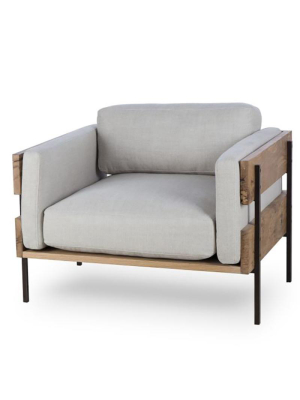 Thomas Bina Carson Ii Chair - Marbella Oatmeal