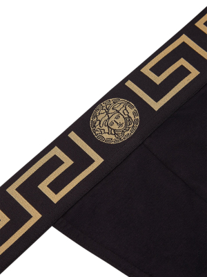 Versace Greca Logo Band Briefs