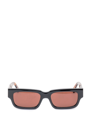 Retrosuperfuture Roma Rectangular Frame Sunglasses